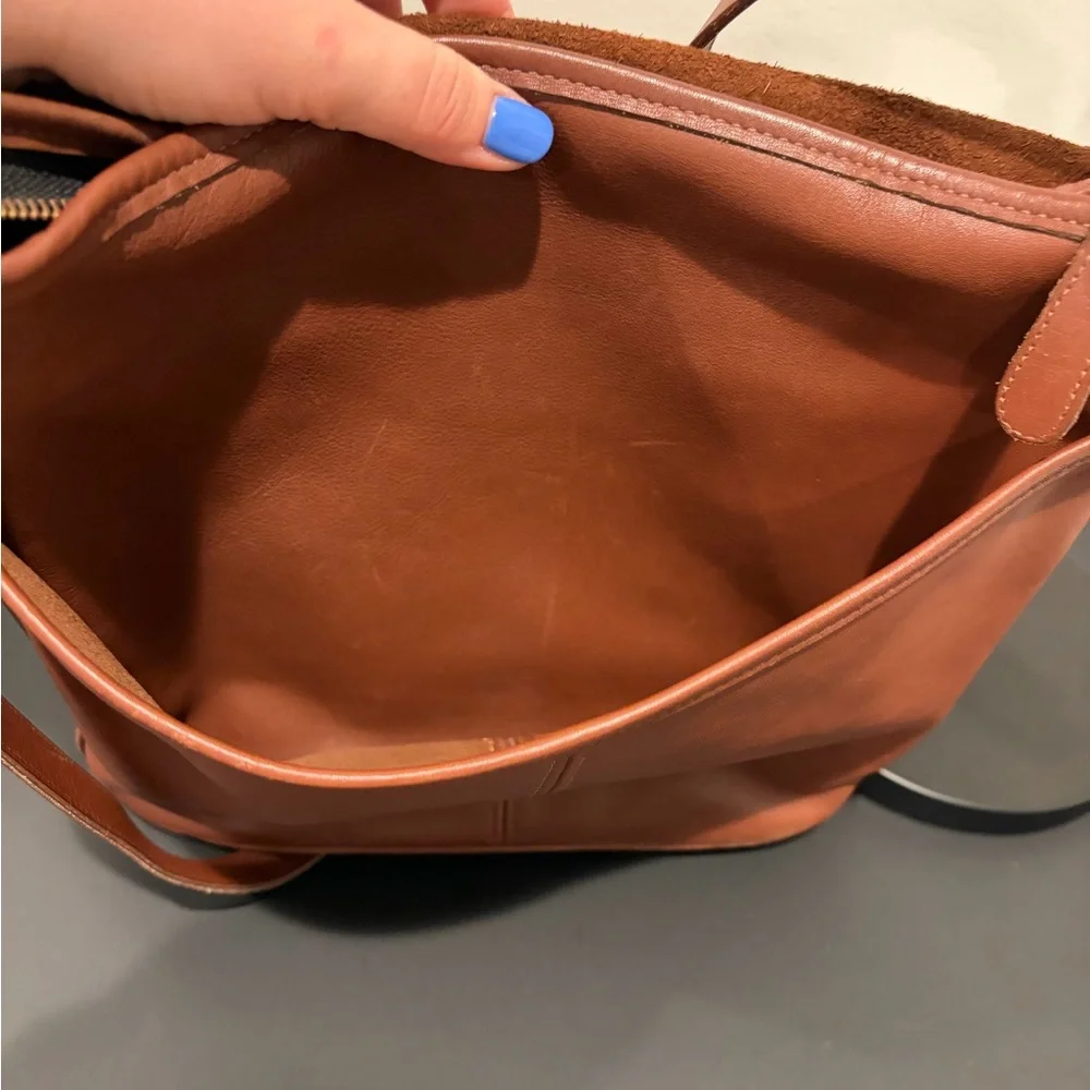 Vintage Coach Whitney Brown Leather Satchel